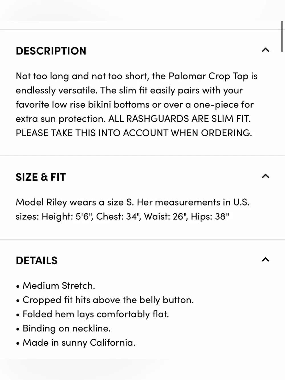 NWT new medium free people seea palomar crop top rashgaurd green pattern surf